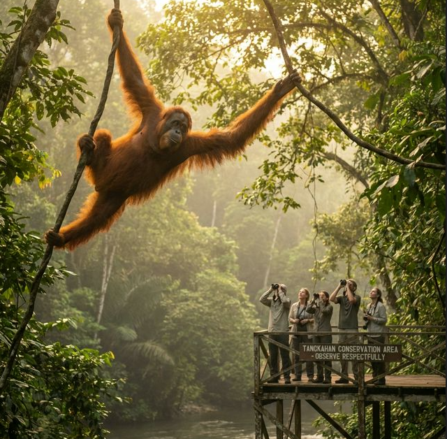 Tips Mengambil Foto Wildlife yang Menakjubkan di Hutan Hujan